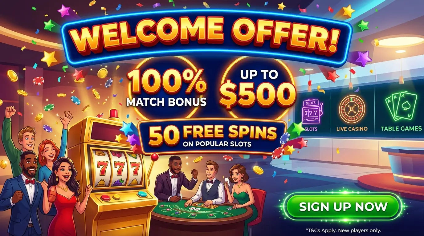 Colosseum welcome offer